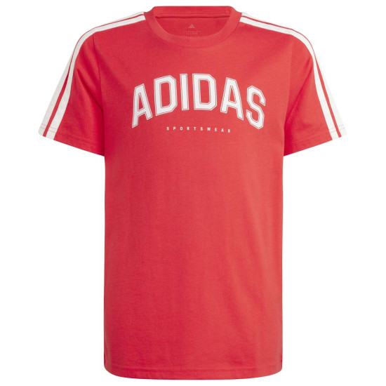 Adidas Παιδική κοντομάνικη μπλούζα Codes Collegiate Graphic Tee Adidas Παιδική κοντομάνικη μπλούζα Codes Collegiate Graphic Tee